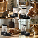Gardner Pet Automatic Dog Water Dispenser Gravity Stainless Steel Water Waterer - Image 5