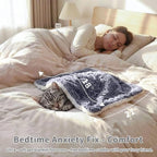 Cat Blanket for Indoor Cats Ultra-Soft Plush Small Blanket Machine Washable - Image 6