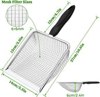 Widened Metal Cat Litter Scoop, Cat Scooper - Image 2