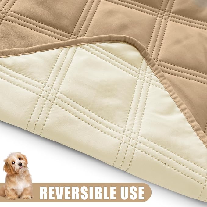 Smiry Waterproof Dog Bed Cover Blanket 40x70, Soft Reversible Pet Blanket - Image 3