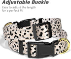 Reflective Dog Collar for Large Dogs, Cute Leopard Style Adjustable Heavy-Duty - Image 6