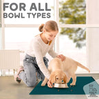 Dog Food Mat - 24x15 Raised Edges Dogs Mat - Image 6
