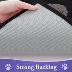 Buganda Dog Door Mat for Muddy Paws, Absorbent Dirt Trapper Non Slip Indoor - Image 5