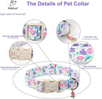 Floral Dog Collar for Medium Dogs - Image 3