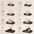EHEYCIGA Orthopedic Dog Beds for Large Dogs, Waterproof Memory Foam Large Dog - Image 2