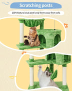 KIYUMI Cat Tree Cat Tower Condo - Image 3
