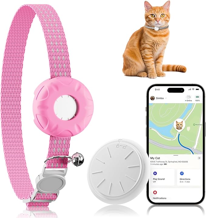 Smart Cat GPS Tracker, Cat Tracker Compatible by ZFSJTAG