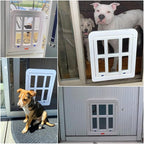 NAMSAN Dog Screen Door, Passage Size 12 x 16 inches, Dog Door - Image 2
