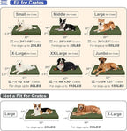 Outdoor Dog Bed for Small Dogs & Cats, Waterproof Dog Crate Mat Orthopedic Egg - Image 6
