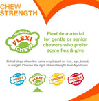 Nylabone Original Bone Flexi Chew Toy - Image 5