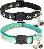 2 Pack Breakaway Cat Collar by Giecooh