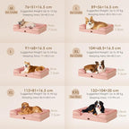 EHEYCIGA Orthopedic Dog Bed for Medium Dogs, Waterproof Memory Foam Medium Dog - Image 5