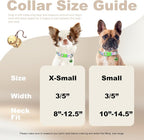 Small Dog Collar with Bell，Nylon - Image 3