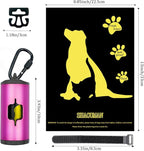 Metal Dog Poop Bag Holder w/Leash Clip|Durable Scratch-Resistant Aluminum|15 - Image 4