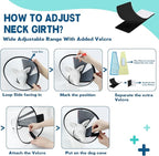 Supet Adjustable Dog Cone Collar After Surgery to Stop Licking, E Collar - Image 2