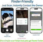Smart QR Code Pet ID Tag for Dogs & Cats – Anti-Lost Collar Tag - Image 4