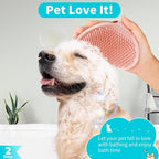 Comotech 6PCS Dog Bath Brush & Dog Toothbrush | Adjustable Handle Shampoo Brush - Image 3