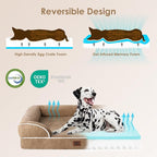EHEYCIGA Orthopedic Dog Bed for Small Dogs, Waterproof Memory Foam Small Dog - Image 4