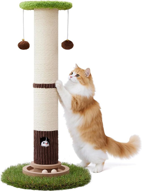 34inches Tall Cat Scratching Post by WOOCHPET