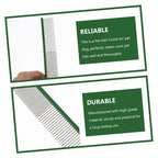 POPETPOP Portable Pet Comb for Cats and Dogs Wear-resistant Grooming Tool for - Image 7