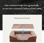 Bedfolks Orthopedic Dog Bed XXL, Waterproof Dog Sofa Bed - Image 3