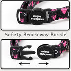 Unique style paws 2 Pack Valentine Kitten Collar Breakaway - Image 4