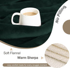 gogobunny Waterproof Bed Blanket, Reversible Sherpa Fleece Throw Blanket - Image 4