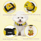 Yellow Dog Collar for Small Dogs, Spring & Summer Theme Small Dog Collars - Image 4