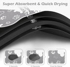 Dog Cat Food Mat, Rapid Absorbent Pet Feeding Placemat, Bone Shaped - Image 2