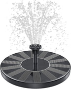 Solar Fountain, 1.5W Solar Bird Bath Fountains Pump Floating Solar Powered by Unknown