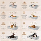 EHEYCIGA Orthopedic Dog Beds for Extra Large Dogs, Waterproof Memory Foam XXL - Image 2