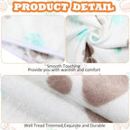 Tatuo 4 Pcs Dog Blanket for Pet Cat Blankets Indoor Puppy Teething Stuff Toys - Image 5