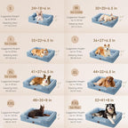 EHEYCIGA Orthopedic Dog Beds for Extra Large Dogs, Waterproof Memory Foam XL - Image 2