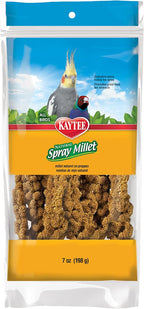 Kaytee Spray Millet Treat for Pet Birds, 7 Ounce by Kaytee