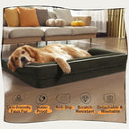 Extra Large Dog Bed-Orthopedic Waterproof XL Dog Bed - Image 6
