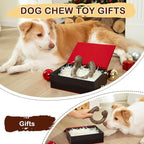 Tough Dog Toys for Aggressive Chewers, Bacon Scented & Curved Nylon Bone to - Image 5