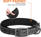 Fida Heavy Duty Dog Collar, Ultra Comfortable Soft Neoprene Padded, Adjustable - Image 4
