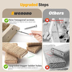 4 Steps Cat Wall Shelves Cat Wall Stairs - Image 6