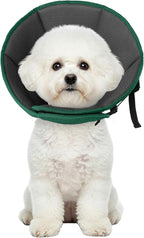 Dog Cone Collar After Surgery, Adjustable Soft Recovery Cone by Allroaring