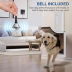 Dog Door for Wall Steel Frame, Telescoping Tunnel & Double Food-Grade Silicone - Image 8