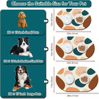 Dog Feeding Mat 24''x16'', Absorbent Pet Food Mat, No Stains Quick Dry Pet - Image 4