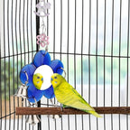 Hypeety Pet Bird Mirror with Bell Interactive Parrot Toy - Image 6