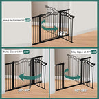 Fairy Baby 76.4"-81.8" Extra Wide Baby Gate - Image 4