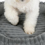 Cute Dog Bed for Medium Dogs, Orthopedic Rectangle Dog Bed - Image 9
