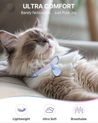 Cat Collar with QR Code Name Tag, Breakaway Kitten Collar - Image 4