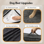 Large Orthopedic Dog Bed with Sides XXL Dog Beds with Removable Washable Cover - Image 5