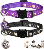 2Pcs Breakaway Cats Collars Cat Collars by Baeuppit