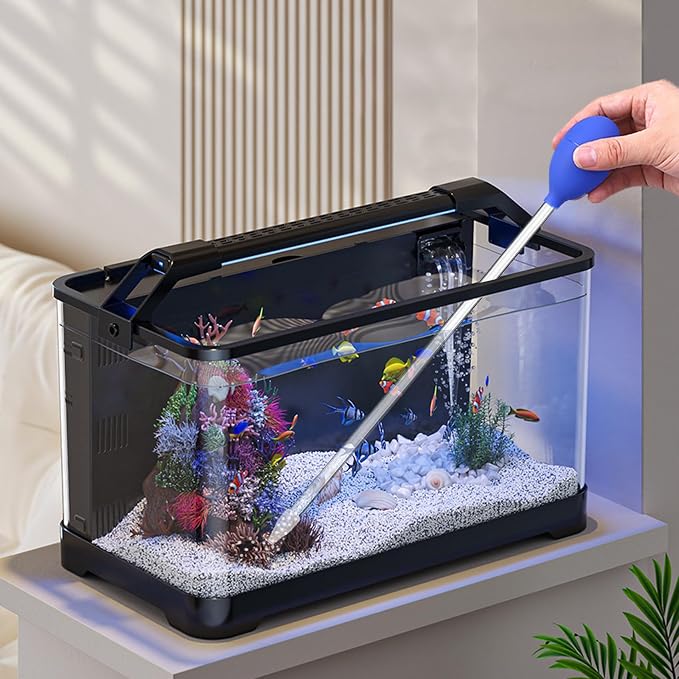 18.5 in Long Pipette for Fish Tank Coral Food Feeder Long Syringe Aquarium - Image 7