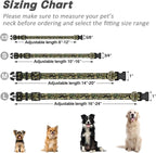 MOODEL Reflective Dog Collar for Large Dogs, Cute Camouflage Adjustable - Image 7