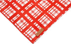 Realeaf Valentine's Day Dog Bandanas 2 Pack, Reversible Red Plaid Heart Dog - Image 5